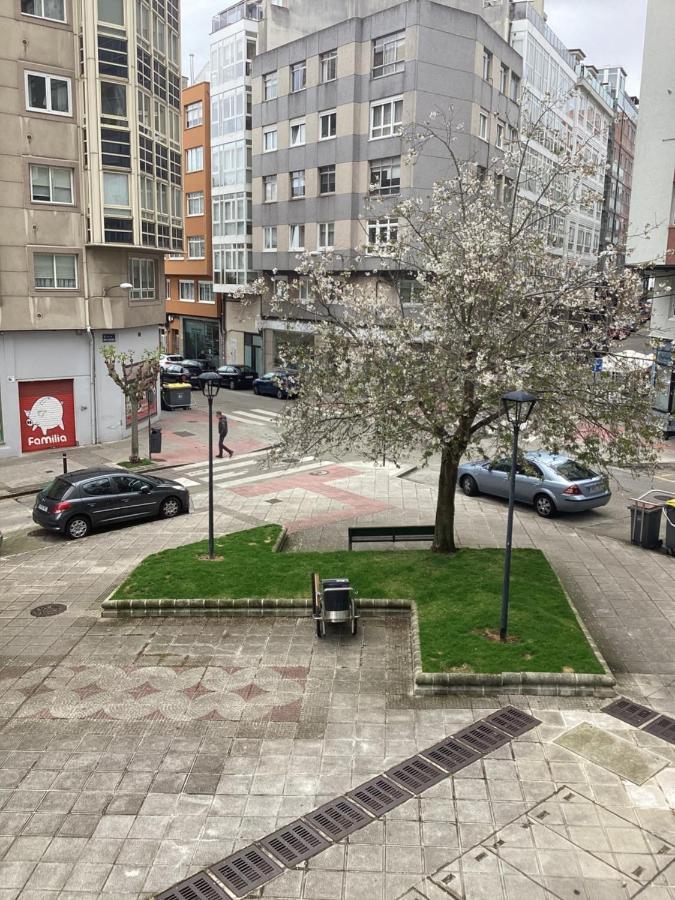 Saudade Hostal Cafeteria A Coruña Exterior foto